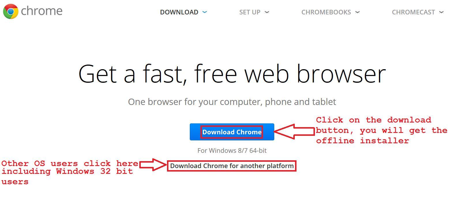 Google Chrome Mac Download Offline